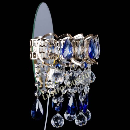 Бра Астра Паутинка синяя в Симферополе Гусь Хрустальный