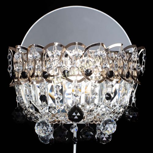 Бра Астра пластинка шар Черная в Симферополе Гусь Хрустальный