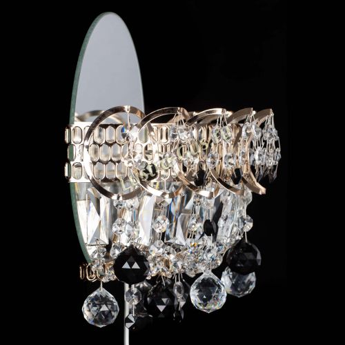 Бра Астра пластинка шар Черная в Симферополе Гусь Хрустальный