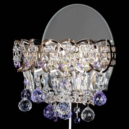 Бра Астра пластинка шар Фиолетовая в Симферополе Гусь Хрустальный