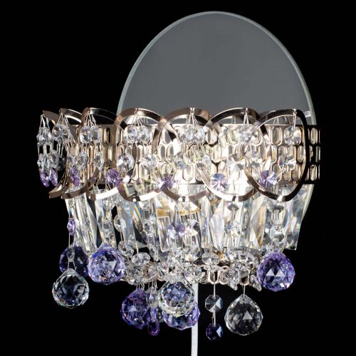 Бра Астра пластинка шар Фиолетовая в Симферополе Гусь Хрустальный