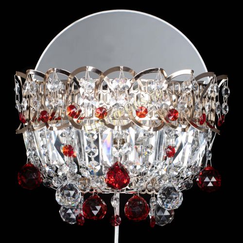 Бра Астра пластинка шар Красная в Симферополе Гусь Хрустальный