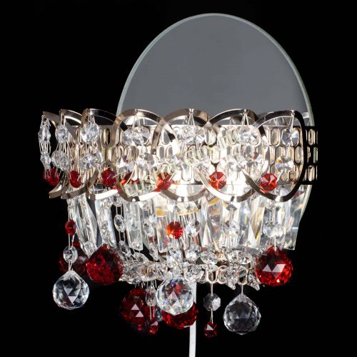 Бра Астра пластинка шар Красная в Симферополе Гусь Хрустальный