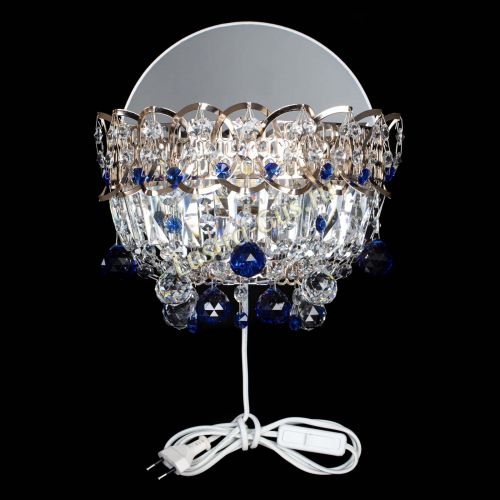 Бра Астра пластинка шар Синяя в Симферополе Гусь Хрустальный