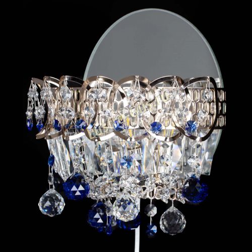 Бра Астра пластинка шар Синяя в Симферополе Гусь Хрустальный