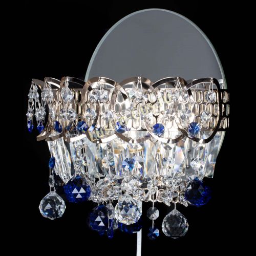 Бра Астра пластинка шар Синяя в Симферополе Гусь Хрустальный