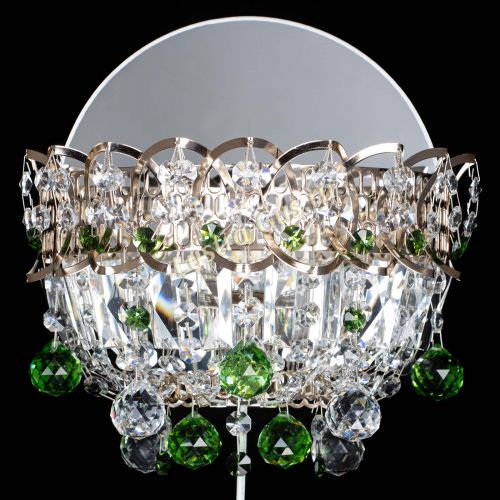 Бра Астра пластинка шар Зеленая в Симферополе Гусь Хрустальный