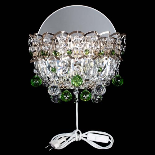 Бра Астра пластинка шар Зеленая в Симферополе Гусь Хрустальный