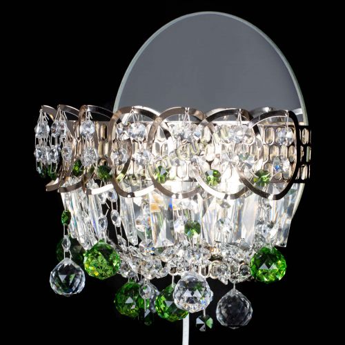 Бра Астра пластинка шар Зеленая в Симферополе Гусь Хрустальный