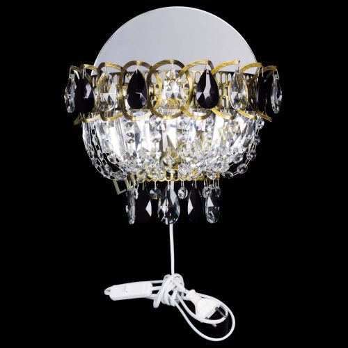 Бра Астра Черная под бронзу в Симферополе Гусь Хрустальный