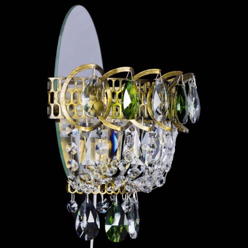 Бра Астра Зеленая под бронзу в Симферополе Гусь Хрустальный