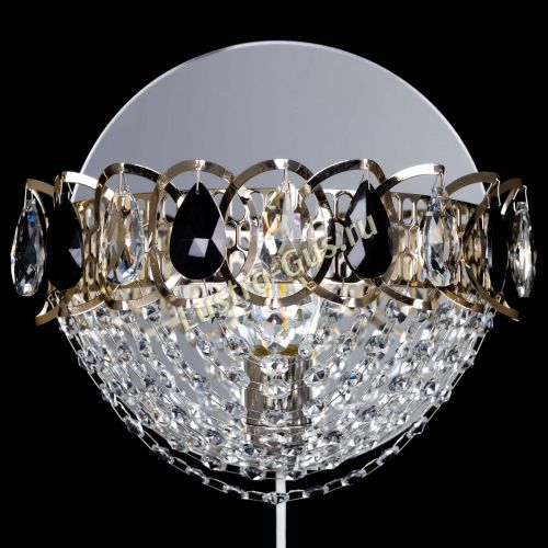 Бра Астра Сетка черная в Симферополе Гусь Хрустальный