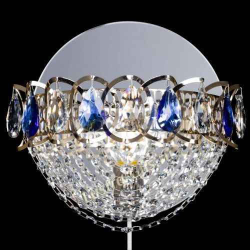 Бра Астра Сетка синяя в Симферополе Гусь Хрустальный