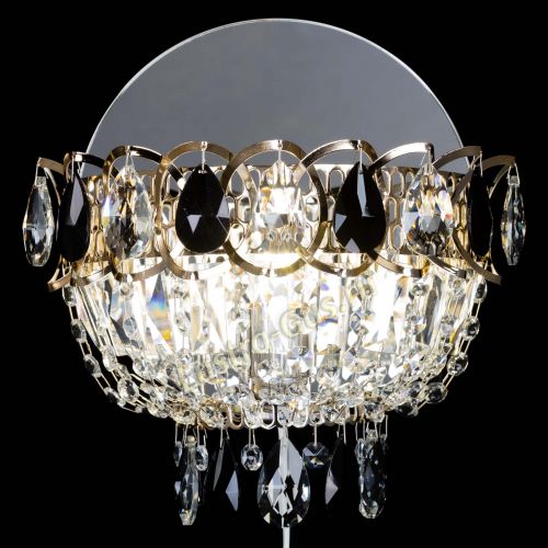 Бра Астра черная в Симферополе Гусь Хрустальный