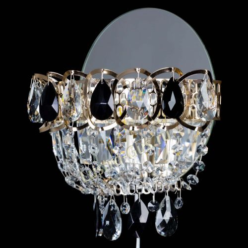 Бра Астра черная в Симферополе Гусь Хрустальный