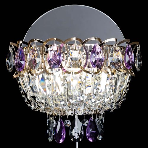 Бра Астра фиолетовая в Симферополе Гусь Хрустальный