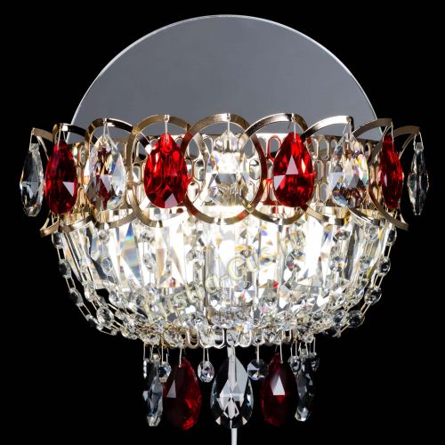 Бра Астра красная в Симферополе Гусь Хрустальный