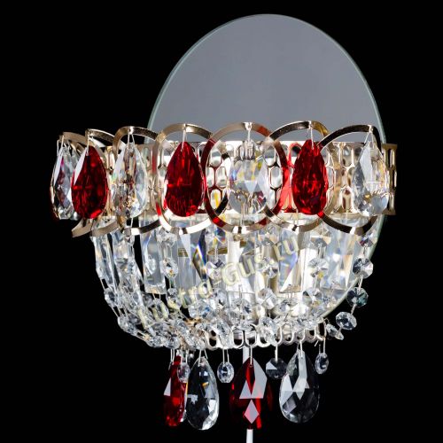 Бра Астра красная в Симферополе Гусь Хрустальный