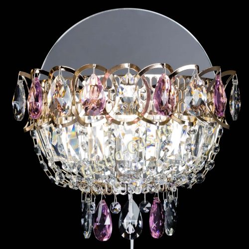 Бра Астра розовая в Симферополе Гусь Хрустальный