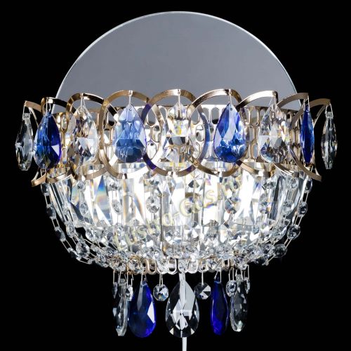 Бра Астра синяя в Симферополе Гусь Хрустальный