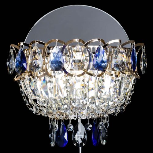 Бра Астра синяя в Симферополе Гусь Хрустальный