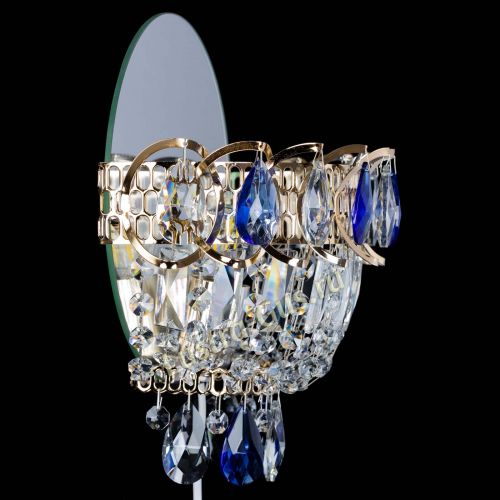 Бра Астра синяя в Симферополе Гусь Хрустальный