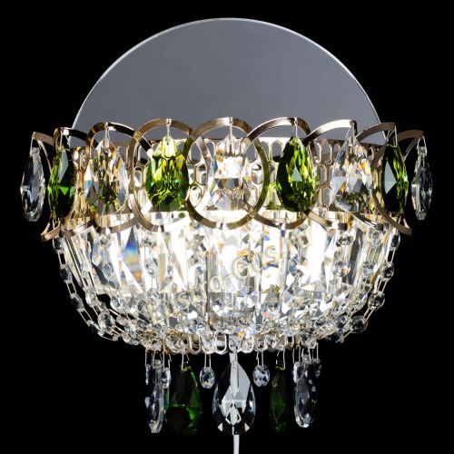 Бра Астра зеленая в Симферополе Гусь Хрустальный