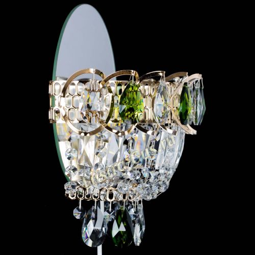 Бра Астра зеленая в Симферополе Гусь Хрустальный