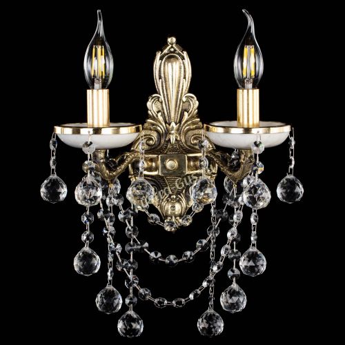 Бра Атланта из мрамора №2 шар в Симферополе Гусь Хрустальный