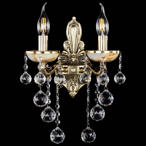 Бра Оникс №2/1 шар в Симферополе Гусь Хрустальный