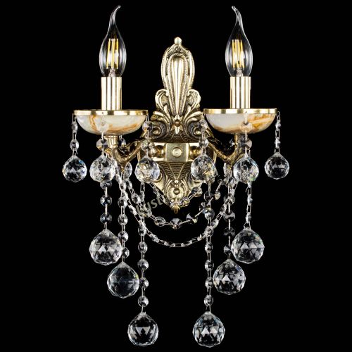 Бра Оникс №2/2 шар в Симферополе Гусь Хрустальный