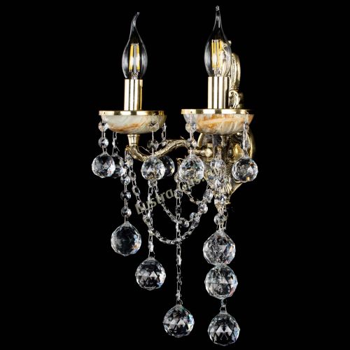 Бра Оникс №2/2 шар в Симферополе Гусь Хрустальный