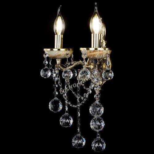 Бра Оникс №2/2 шар в Симферополе Гусь Хрустальный