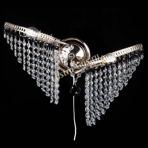 Бра Бутоны №2 черная в Симферополе Гусь Хрустальный