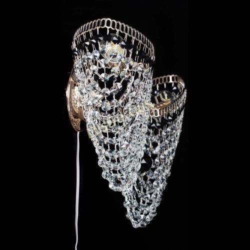 Бра Бутоны №2 черная в Симферополе Гусь Хрустальный