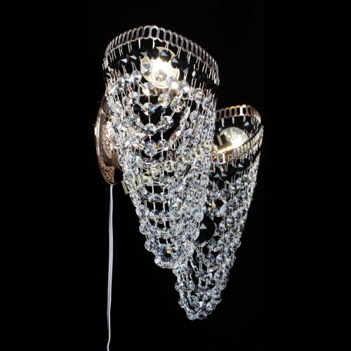 Бра Бутоны №2 черная в Симферополе Гусь Хрустальный