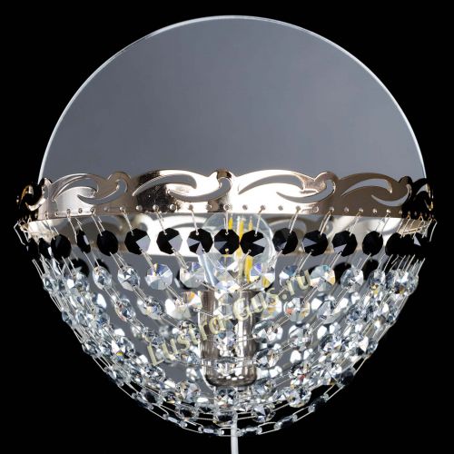 Бра Диана черная в Симферополе Гусь Хрустальный