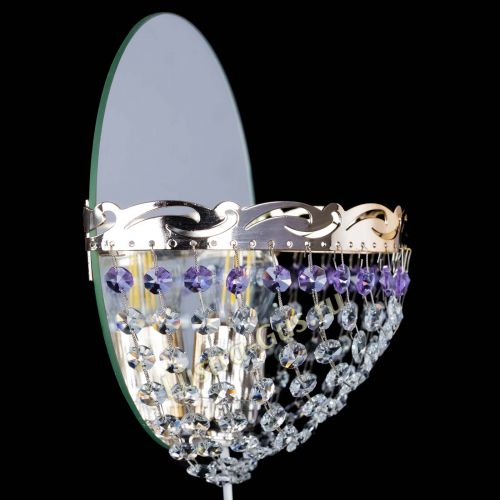 Бра Диана фиолетовая в Симферополе Гусь Хрустальный