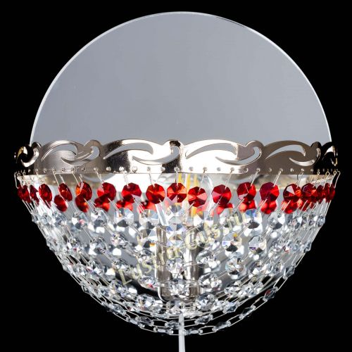 Бра Диана красная в Симферополе Гусь Хрустальный