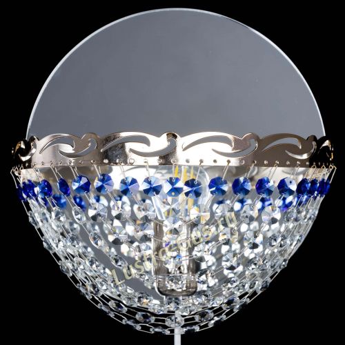 Бра Диана синяя в Симферополе Гусь Хрустальный