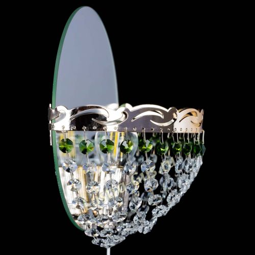 Бра Диана зеленая в Симферополе Гусь Хрустальный