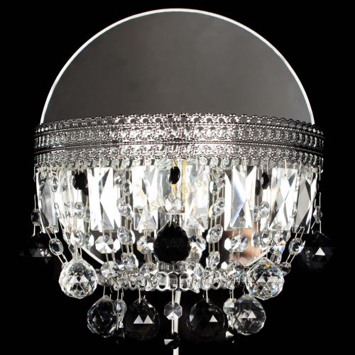 Бра Флоренция шар черная в Симферополе Гусь Хрустальный