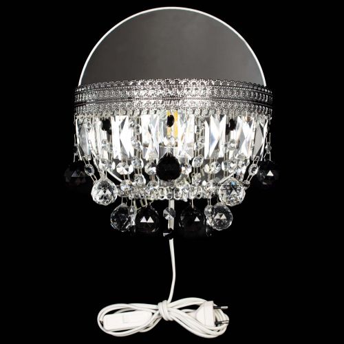 Бра Флоренция шар черная в Симферополе Гусь Хрустальный