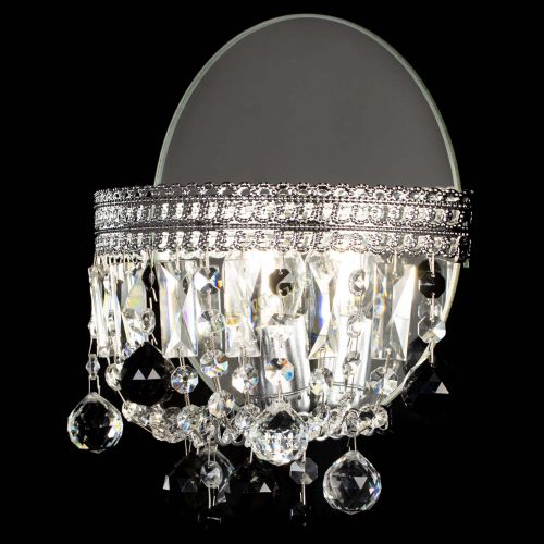 Бра Флоренция шар черная в Симферополе Гусь Хрустальный