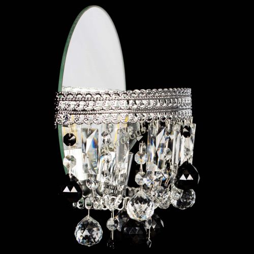 Бра Флоренция шар черная в Симферополе Гусь Хрустальный