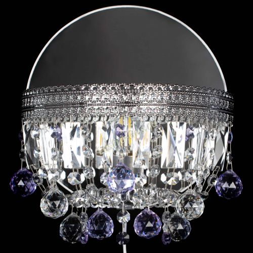 Бра Флоренция шар фиолетовая в Симферополе Гусь Хрустальный