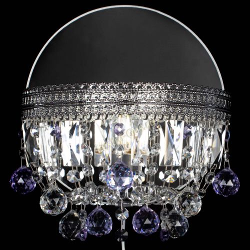 Бра Флоренция шар фиолетовая в Симферополе Гусь Хрустальный