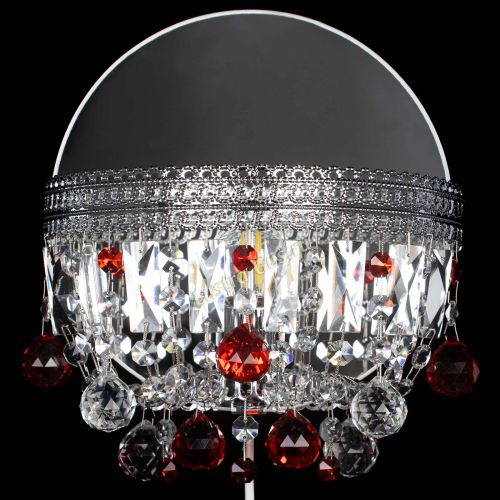 Бра Флоренция шар красная в Симферополе Гусь Хрустальный