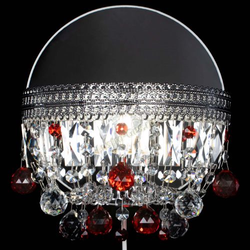 Бра Флоренция шар красная в Симферополе Гусь Хрустальный