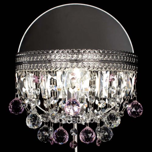 Бра Флоренция шар розовая в Симферополе Гусь Хрустальный